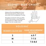 HOLDINA Waterproof Winter Gloves for Women with Touchscreen