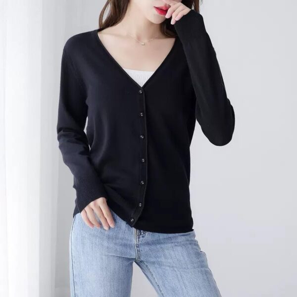 Mooncolour Womens 24 Colors Knit Autumn Cardigan