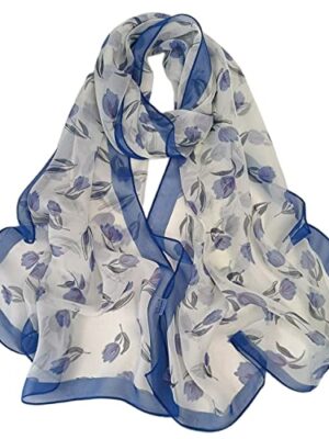 FAIRYGATE Chiffon Scarf for Women - Luxurious & Lightweight