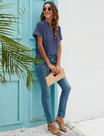 Blooming Jelly Women's Casual Top