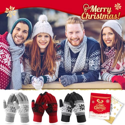 VENI MASEE Winter Touch Screen Gloves for Men & Women