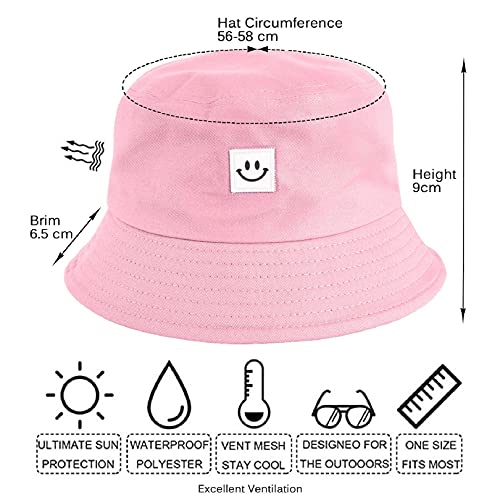 Voqeen Unisex Foldable Cotton Sun Hat 56-58cm