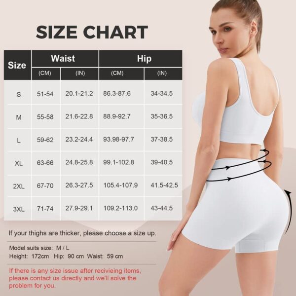 YADIFEN Womens Anti Chafing Seamless Chub Rub Shorts