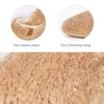 EverFoams Women's Cosy Shearling Memory Foam Slippers