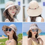 KXF Women Sun Hat UPF50+ Foldable Reversible Wide Brim