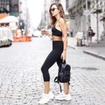 ACTINPUT High Waisted Capri Leggings for Women