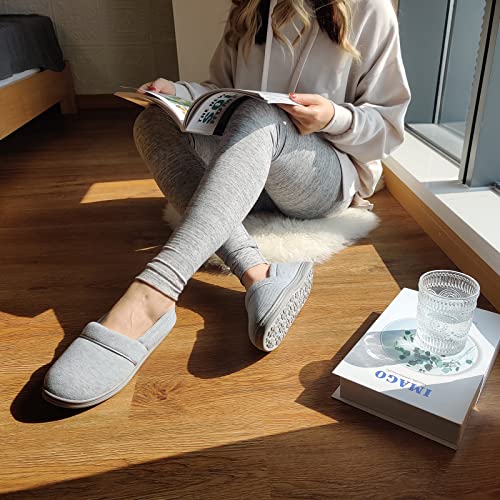 EverFoams Women's Memory Foam Knit House Slippers
