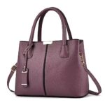 FiveloveTwo Women Classy Satchel Handbag Tote Purse