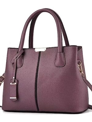 FiveloveTwo Women Classy Satchel Handbag Tote Purse