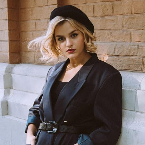 AWOCAN Classic French Beret Hat for Men and Women