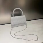 Larcenciel Sparkly Women's Clutch with Detachable Chain