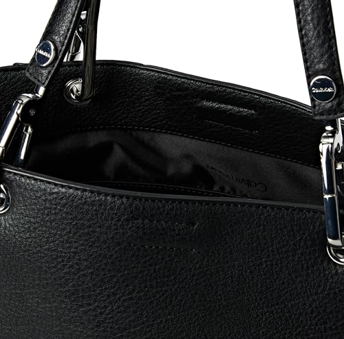 Calvin Klein Women's Elaine Bubble Lamb Satchel