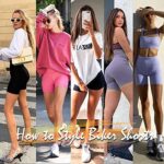 ACTINPUT Women's High Waist Gym Shorts with Pockets