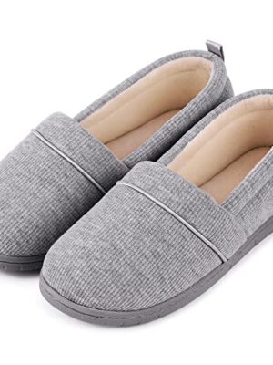 EverFoams Women's Memory Foam Knit House Slippers