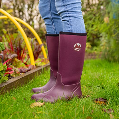 Lakeland Active Women's Insulated Rubber Knee-High Wellies