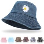 Keho Reversible Cotton Bucket Hat - Unisex