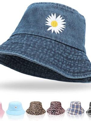 Keho Reversible Cotton Bucket Hat - Unisex