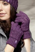 HEAT HOLDERS - Ladies Thermal Cable Knit Gloves