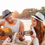 Geebuzz 5 Pack Short Brim Fedora Summer Beach Hats
