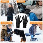 HOLDINA Waterproof Winter Gloves for Women with Touchscreen