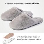 Snug Leaves Ladies' Fluffy Memory Foam Slippers