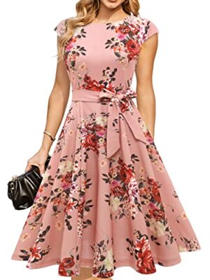 DRESSTELLS Modest Cocktail Dress for Weddings & Events