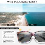 FIMILU Polarized Photochromic Sunglasses for Women