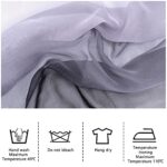 BLURBE Ombre Chiffon Scarf for Women - 160×50 cm