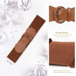 JASGOOD Women Stretchy Wide Waist Belt for Dress