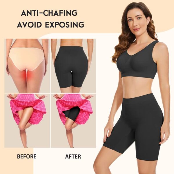 SIHOHAN Womens Ultra Soft Seamless Slip Shorts
