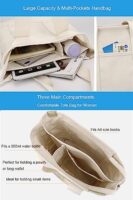 Canvas Women Tote Bag Large Capacity for Work Travel