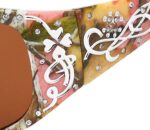 Hornz Pink & Purple Camo Polarised Sunglasses + Pouch