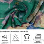 BLURBE Floral Print Chiffon Scarf - Lightweight