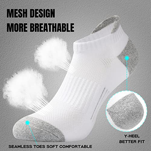 ILovDaisy Women's Ankle Running Socks, 5 Pairs
