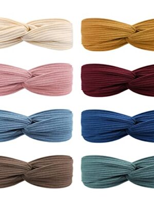 DRESHOW 8 Pack Women Headbands Hair Accessories