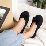 EverFoams Women's Ballerina Slippers with Memory Foam