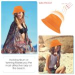 Yolev Unisex Bucket Hat with UV Protection for Outdoor Sports