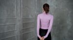 IECCP Womens Long Sleeve Yoga Crop Top with Thumb Holes