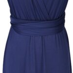 Women's Convertible Multi-Way Maxi Dress - Floor Length