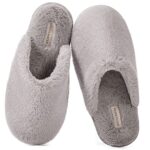 Snug Leaves Ladies' Fluffy Memory Foam Slippers
