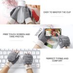 Homealexa Winter Touchscreen Gloves for Women and Men