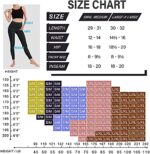 ACTINPUT High Waisted Capri Leggings for Women