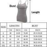 BQTQ 5-Piece Adjustable Strap Camisole for Women & Girls