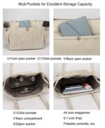 Women Tote Bag Canvas Casual Top Handle Satchel
