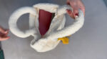 XACKWUERO Women Cute Plush Goose Shoulder Bag