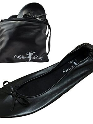 After Party Pumps® Ladies Roll Up Shoes with Pouch
