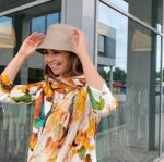 MEANBEAUTY Unisex Cotton Bucket Hat for Outdoor Hiking