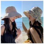 Reversible UV Protection Bucket Hat - Women, Wide Brim