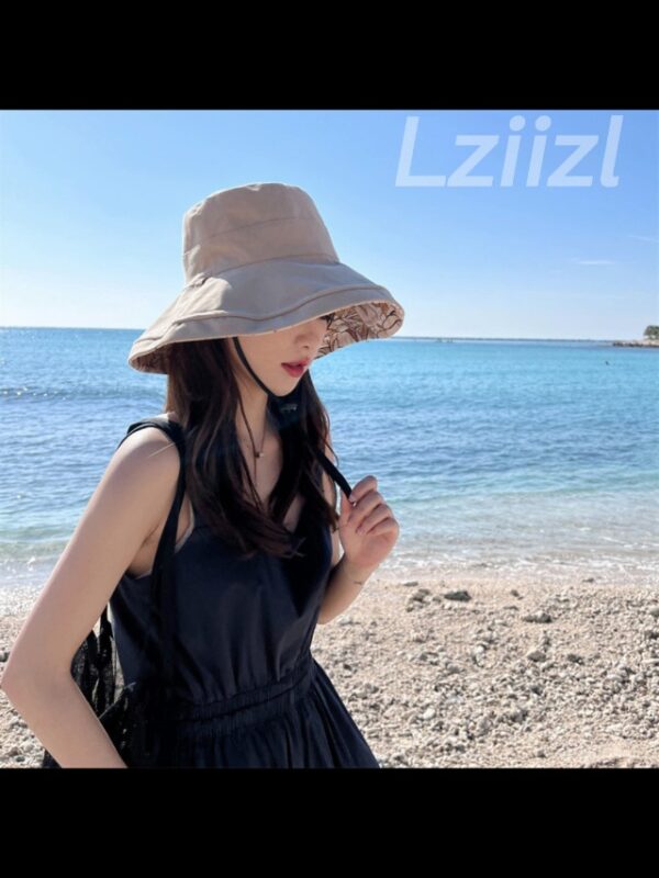 Reversible UV Protection Bucket Hat - Women, Wide Brim