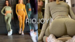 RIOJOY Scrunch Seamless High Waist Butt Lift Leggings